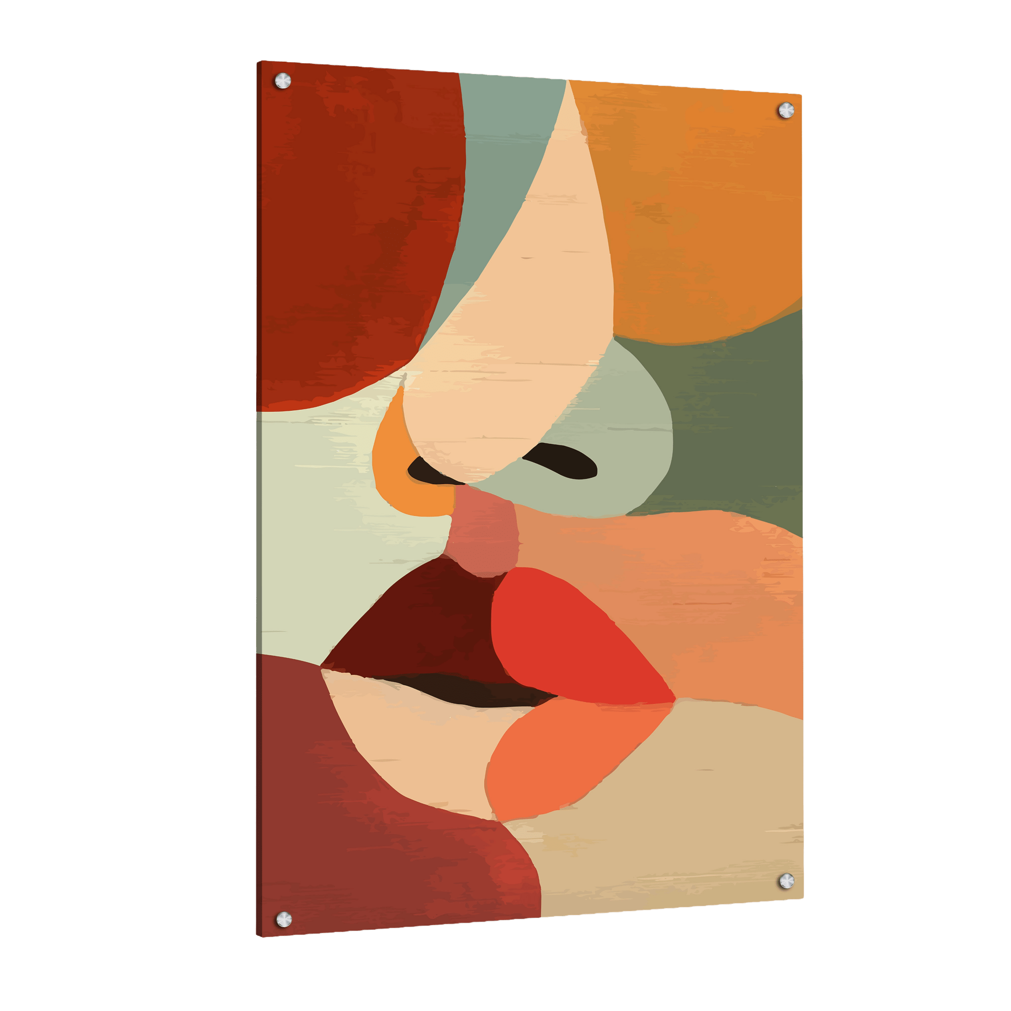 Tableau Visage Abstrait - La Maison Du Tableau