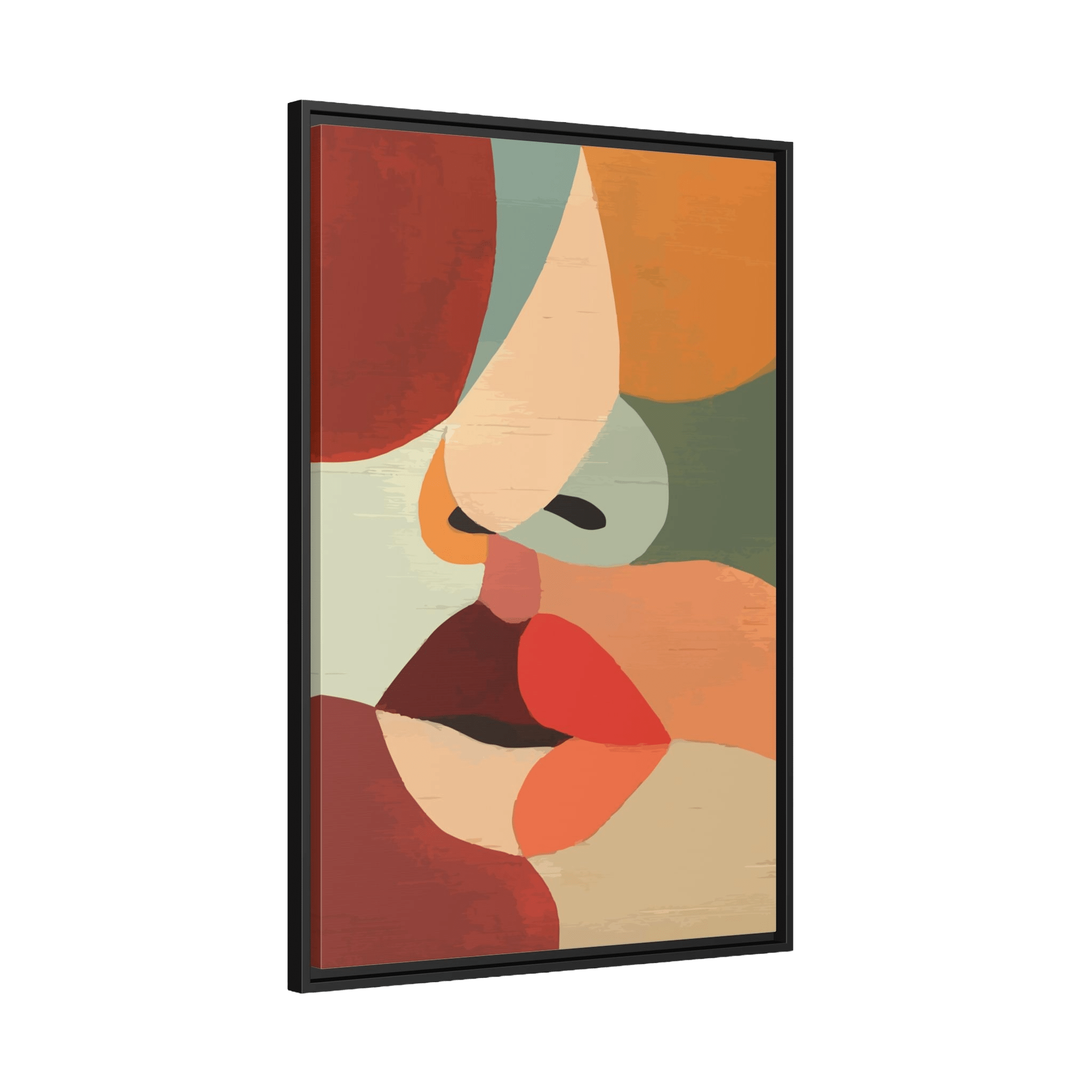 Tableau Visage Abstrait - La Maison Du Tableau