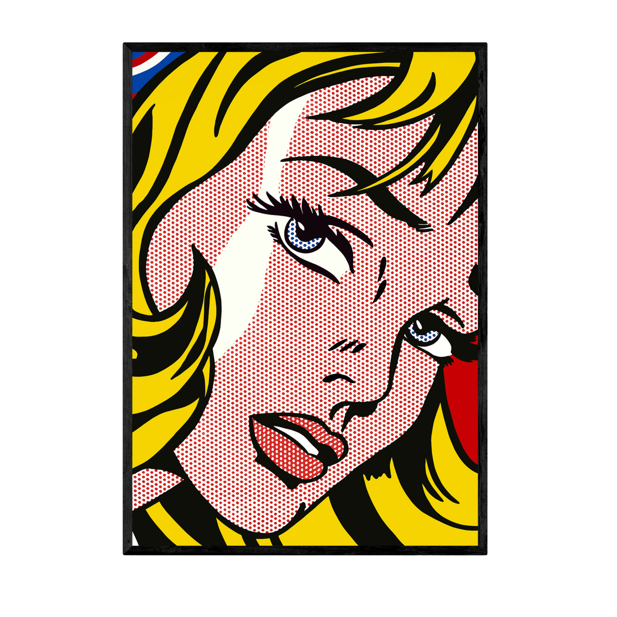 Tableau Visage Femme Pop Art - La Maison Du Tableau