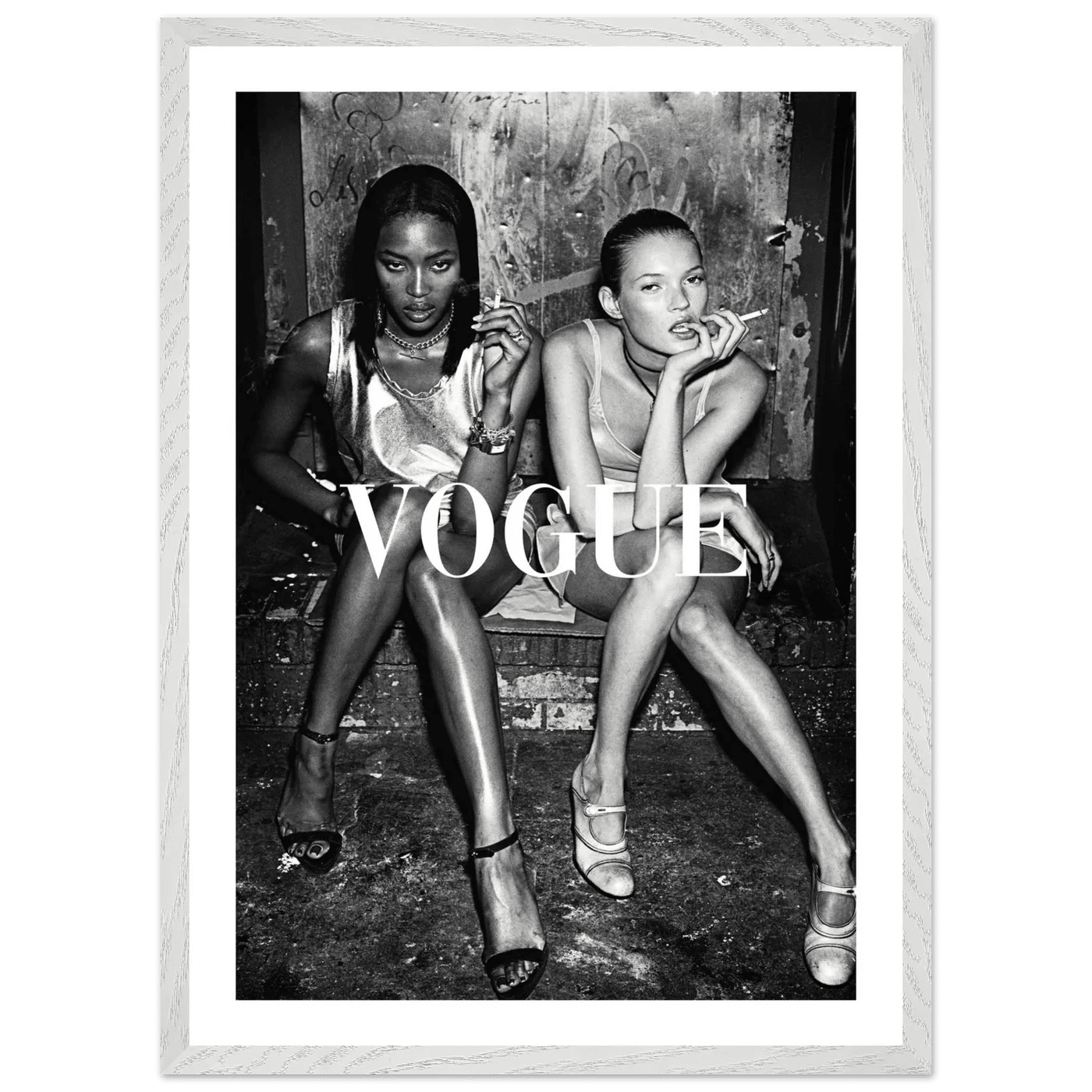 Tableau Vogue Noir et Blanc - La Maison Du Tableau