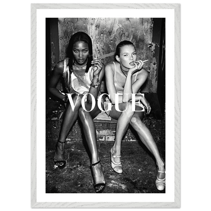 Tableau Vogue Noir et Blanc - La Maison Du Tableau