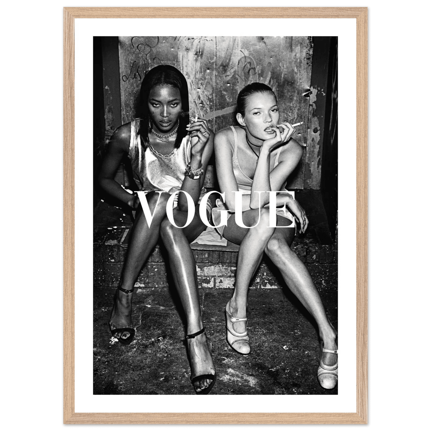 Tableau Vogue Noir et Blanc - La Maison Du Tableau