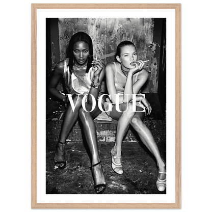 Tableau Vogue Noir et Blanc - La Maison Du Tableau