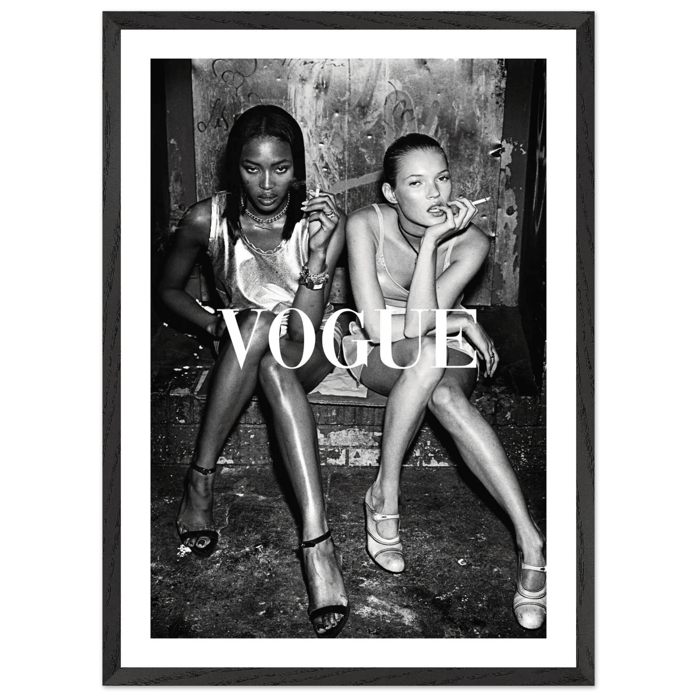 Tableau Vogue Noir et Blanc - La Maison Du Tableau