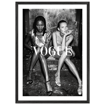 Tableau Vogue Noir et Blanc - La Maison Du Tableau