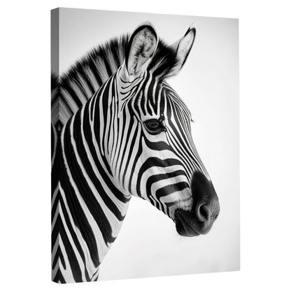Tableau Zèbre Noir et Blanc - La Maison Du Tableau