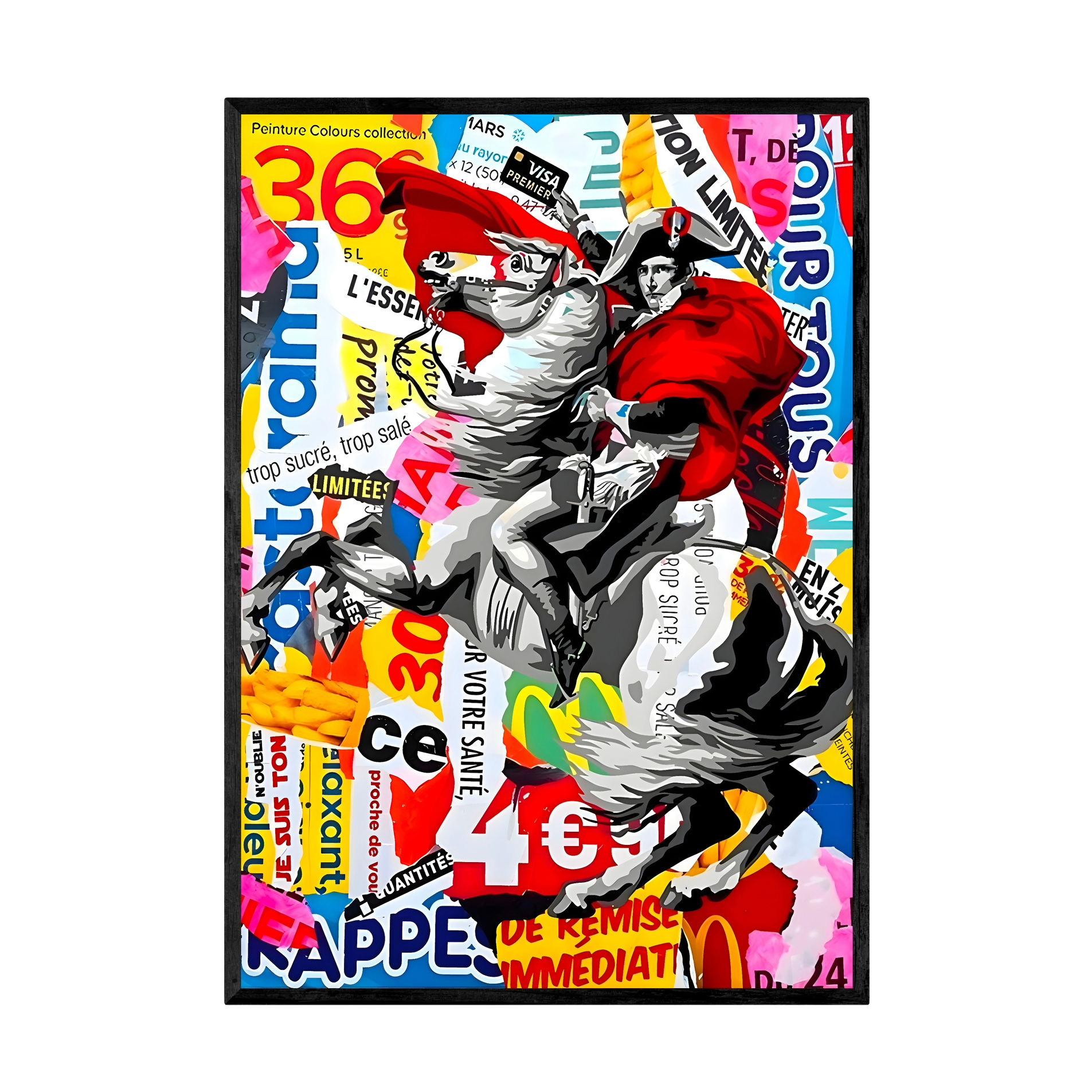 Tableau Napoléon Pop Art