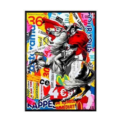 Tableau Napoléon Pop Art