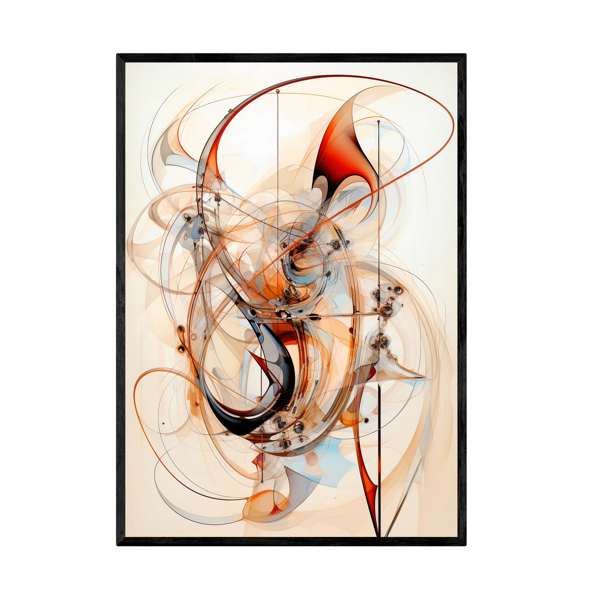 Tableau Abstrait Géométrique